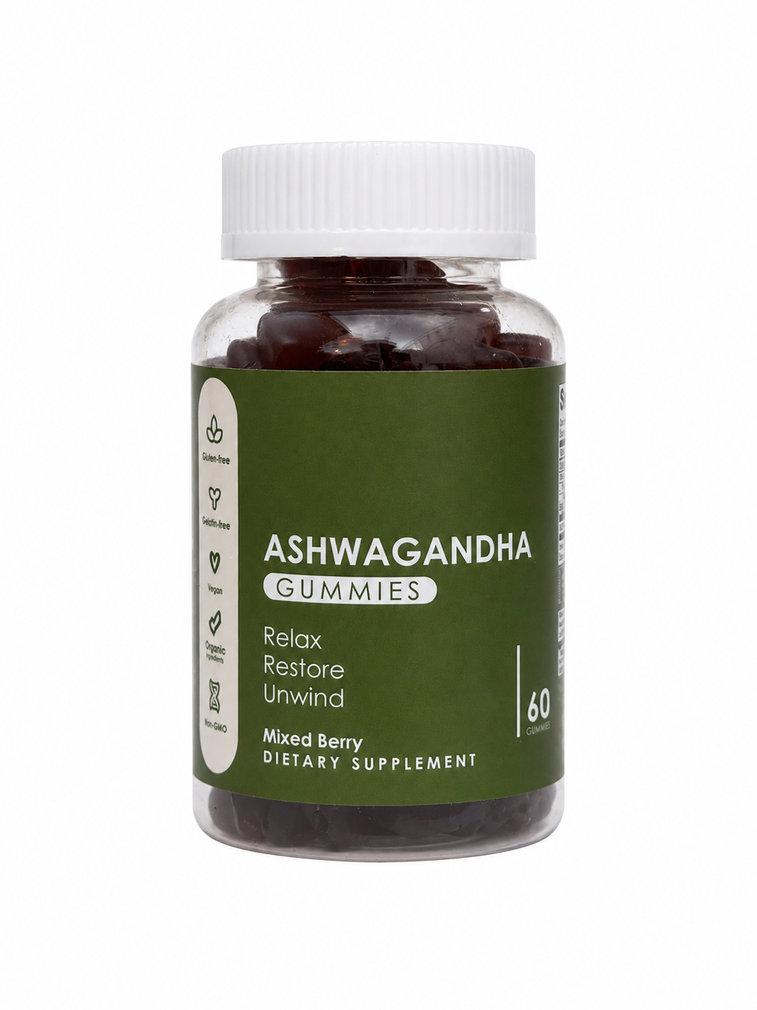 Gomitas de Ashwagandha — Menos estrés